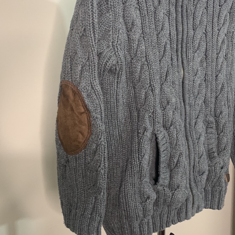 Janie and Jack CABLE KNIT CARDIGAN Size: 5 - Picture 3 of 8